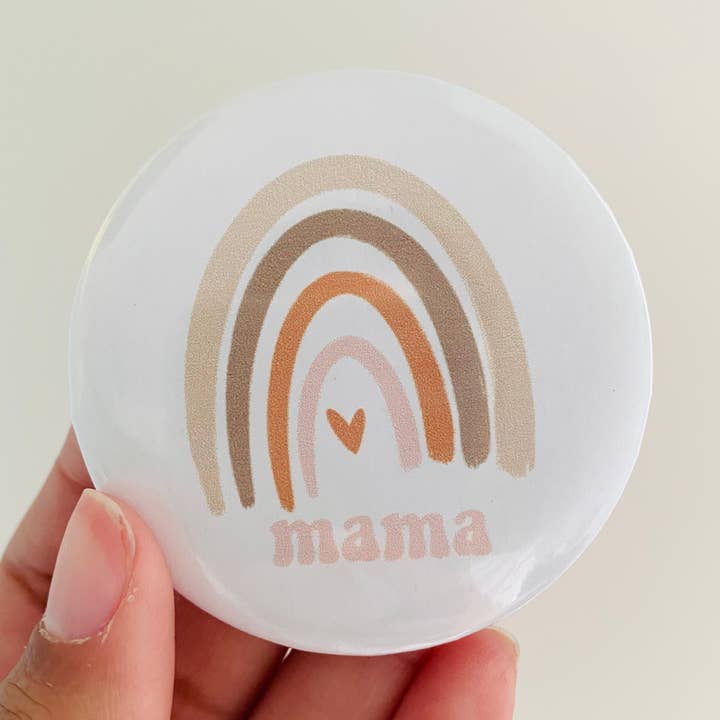 MAMA Rainbow Button for wholesale by BD DESIGNS CO