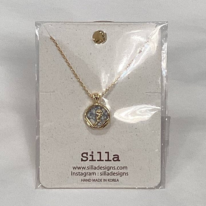 Halskette „Die Schöne und das Biest“ für den Großhandel von Silla