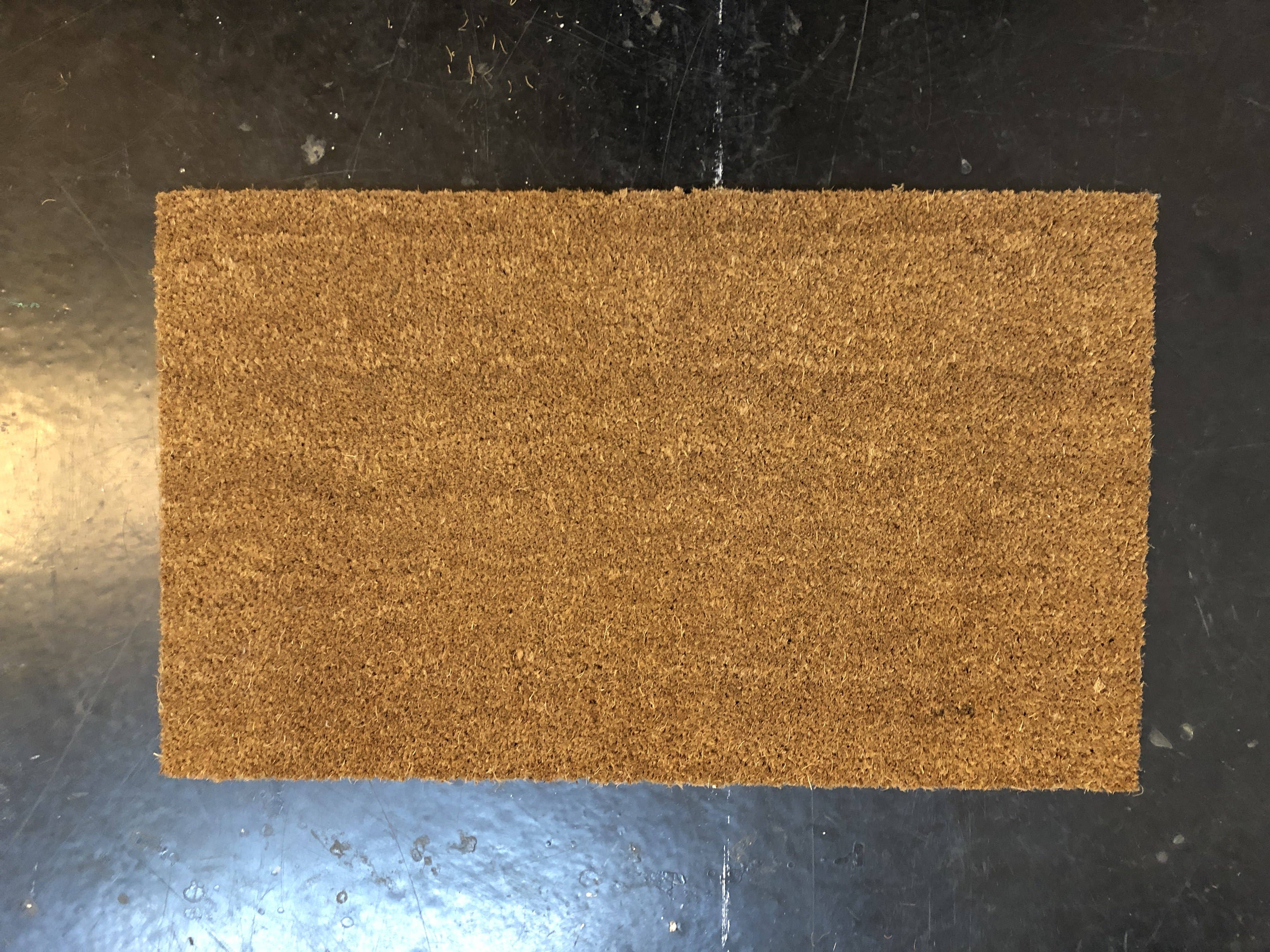 Nickel Designs Doormats - Wholesale Door Mat - Blank Coir 18 x 30 inch Doormat2