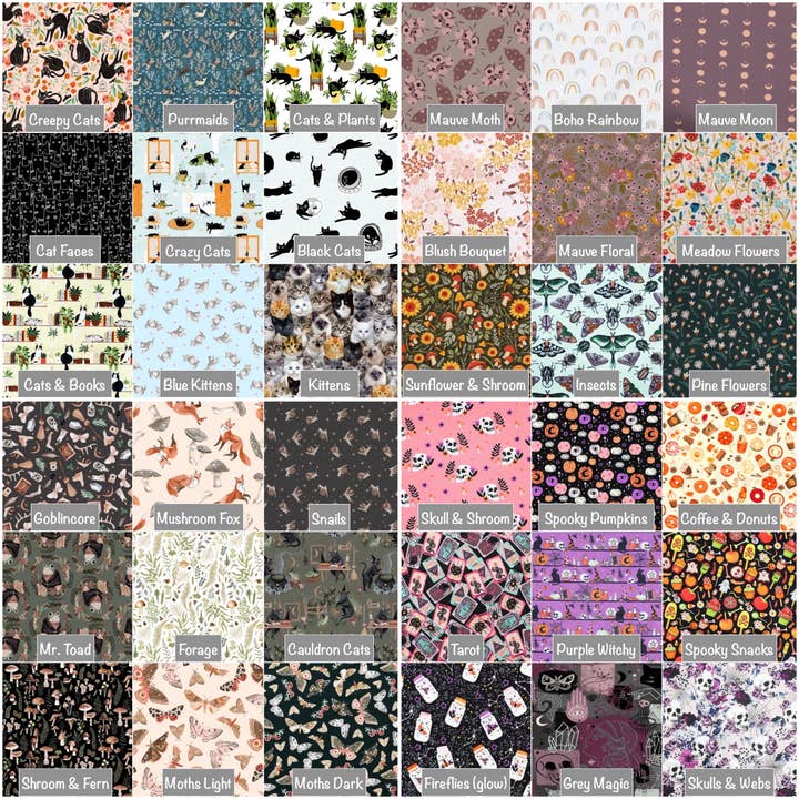 Harriet Handmade Co. - Wholesale Keychain - Women's - 190+ Patterns, Cotton Scrunchie Wristlet Keychain / Key Fob 4