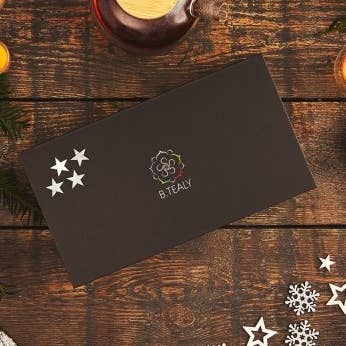 Winter Wonder organic tea box for wholesale by B.TEALY