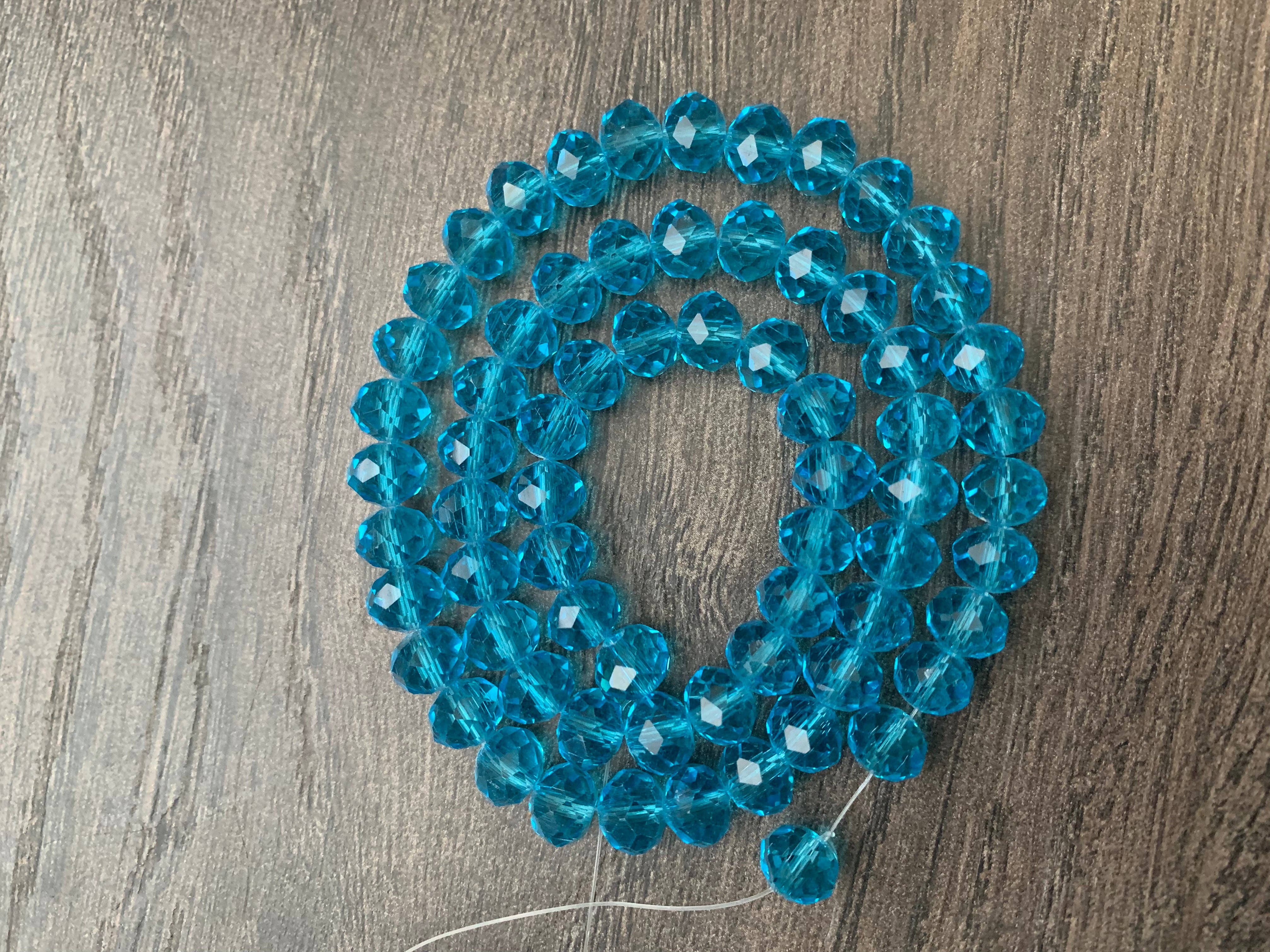 MaddieMayShop - Wholesale Beads - 8mm Rondelles Crystals for Jewelry making4