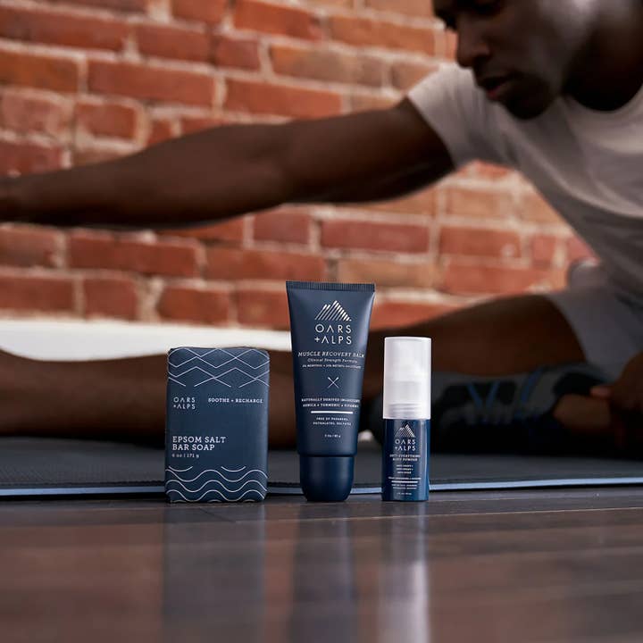 Oars + Alps - Wholesale Body/Talcum Powder - Anti-Everything Men's Body Powder, Sweat Absorbing Workout