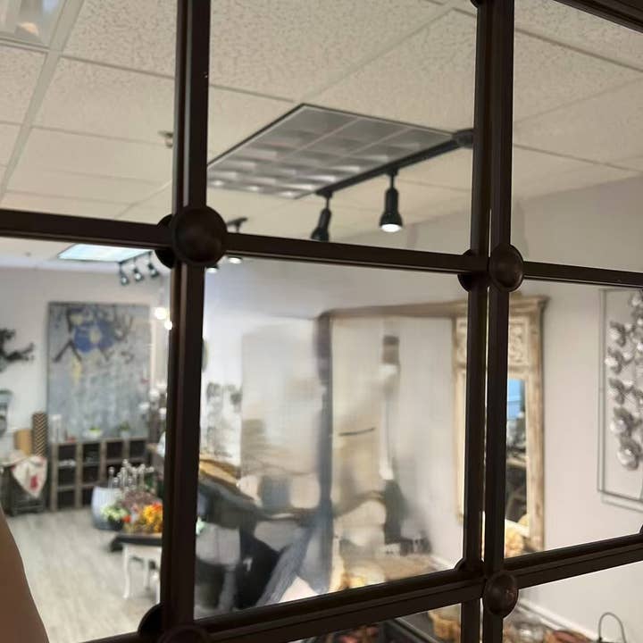 Vagabond Vintage - Wholesale Wall mirror - Cast Iron Rectangle Mirror4