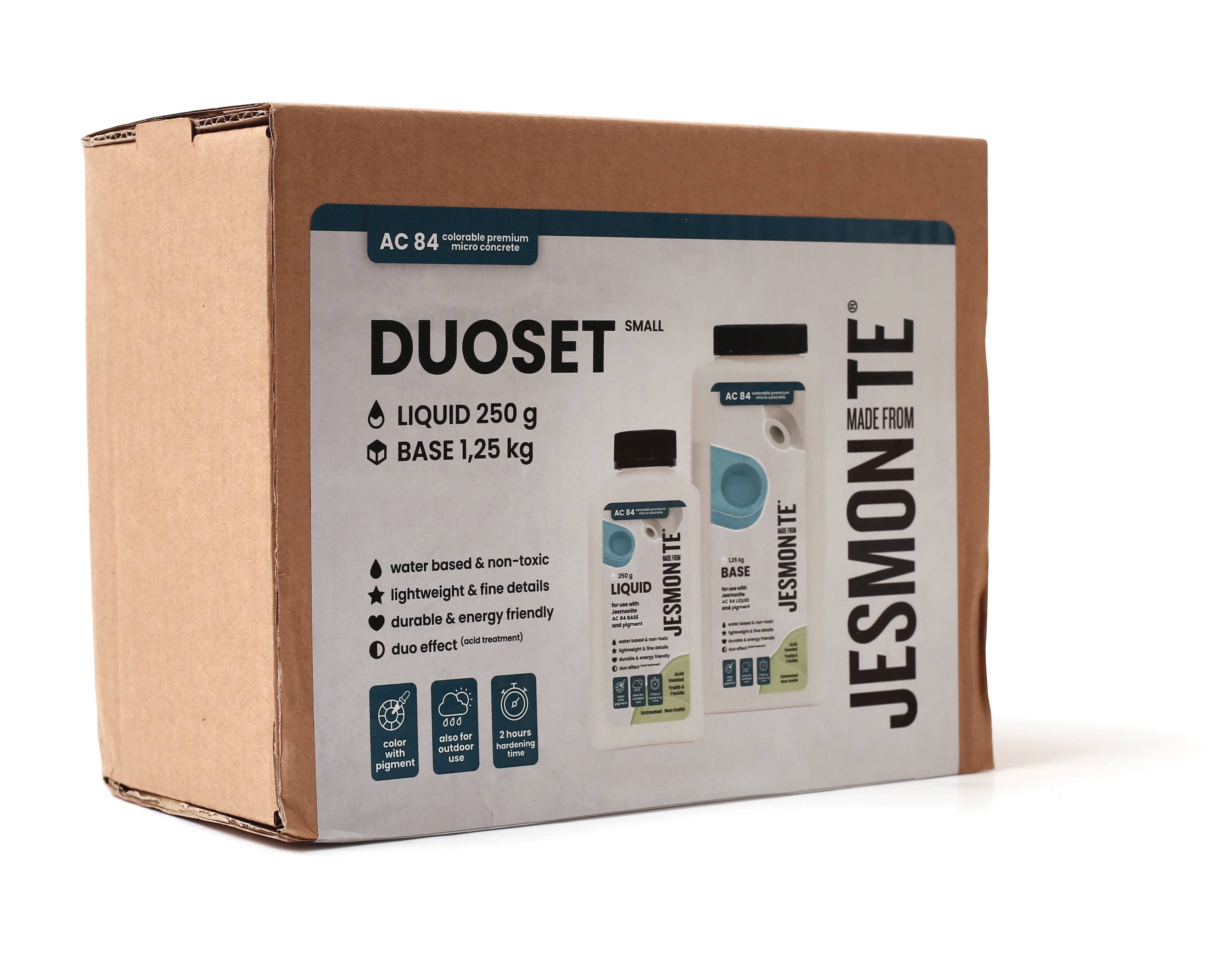 Graine Créative - Wholesale DIY Craft Kit - JESMONITE AC84 250 ML LIQUID & 1250 GR BASE4