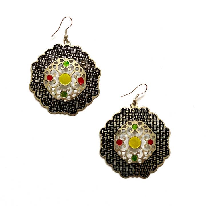 DIWALI PARIS - Wholesale Dangle Earrings - SHAKIRA EARRING0
