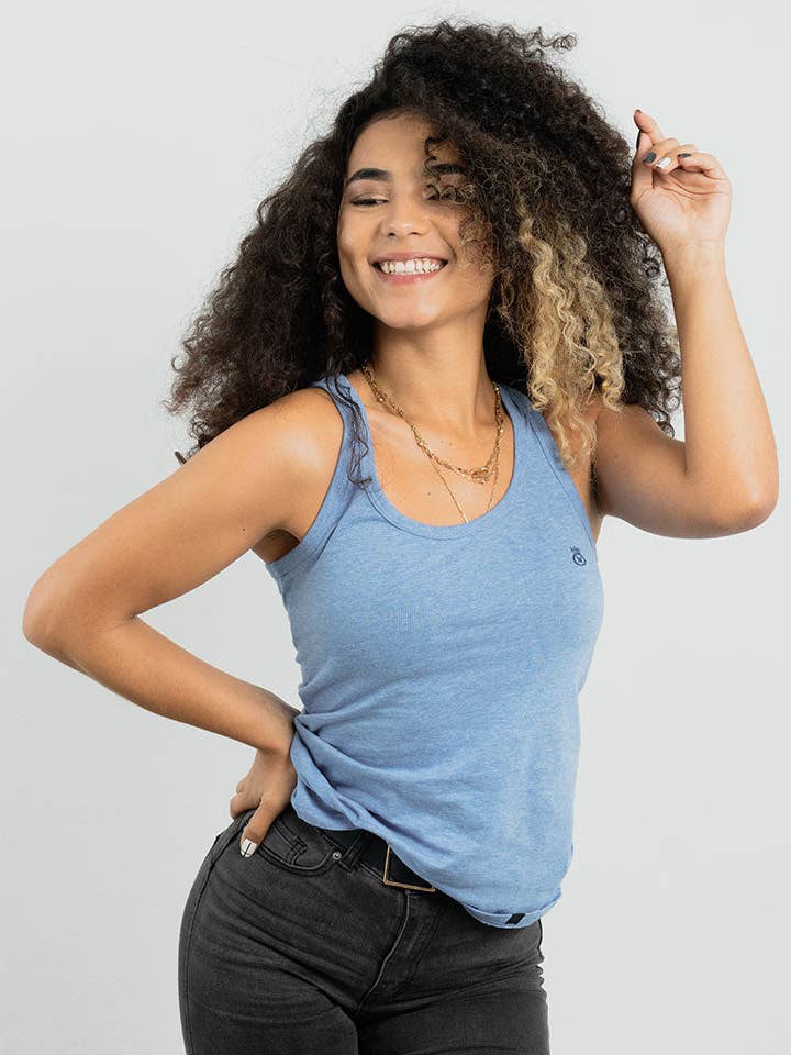 Kajoa Mid Heather Blue für den Großhandel von The Collective Way