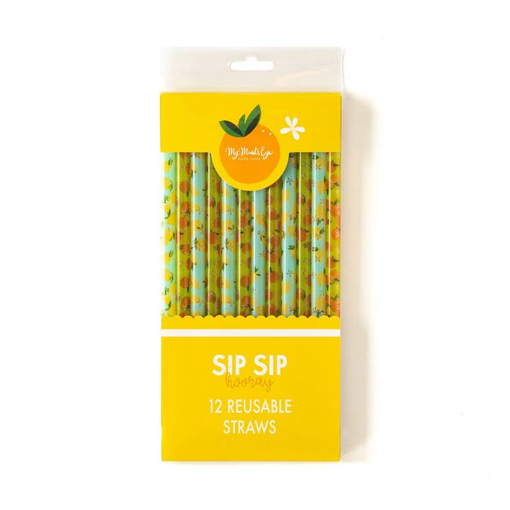 PLSS160 - Fruit Basket Reusable Straws and other Purchase Wholesale collapsible straw. Free Returns & Net 60 Terms on Faire trending on Faire.