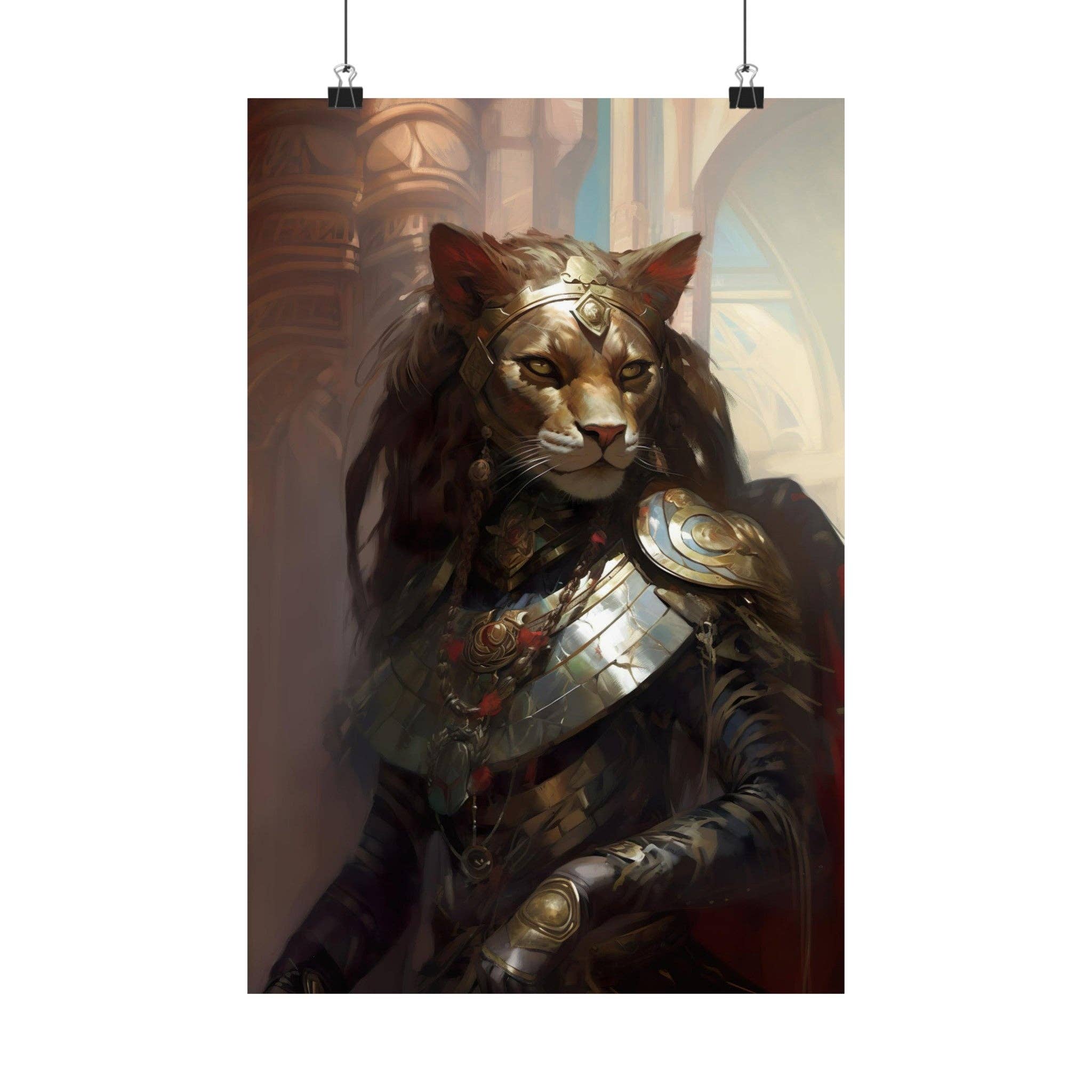 Ye Curiosity Shoppe - Wholesale Art Print - Sekhmet Egyptian Goddess Art Print1