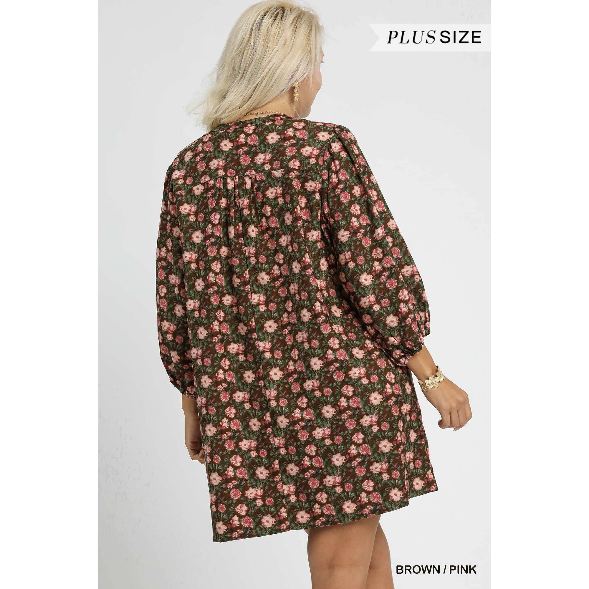 STYLE USA - Vente Robe – femme - Robe Florale PLUS7