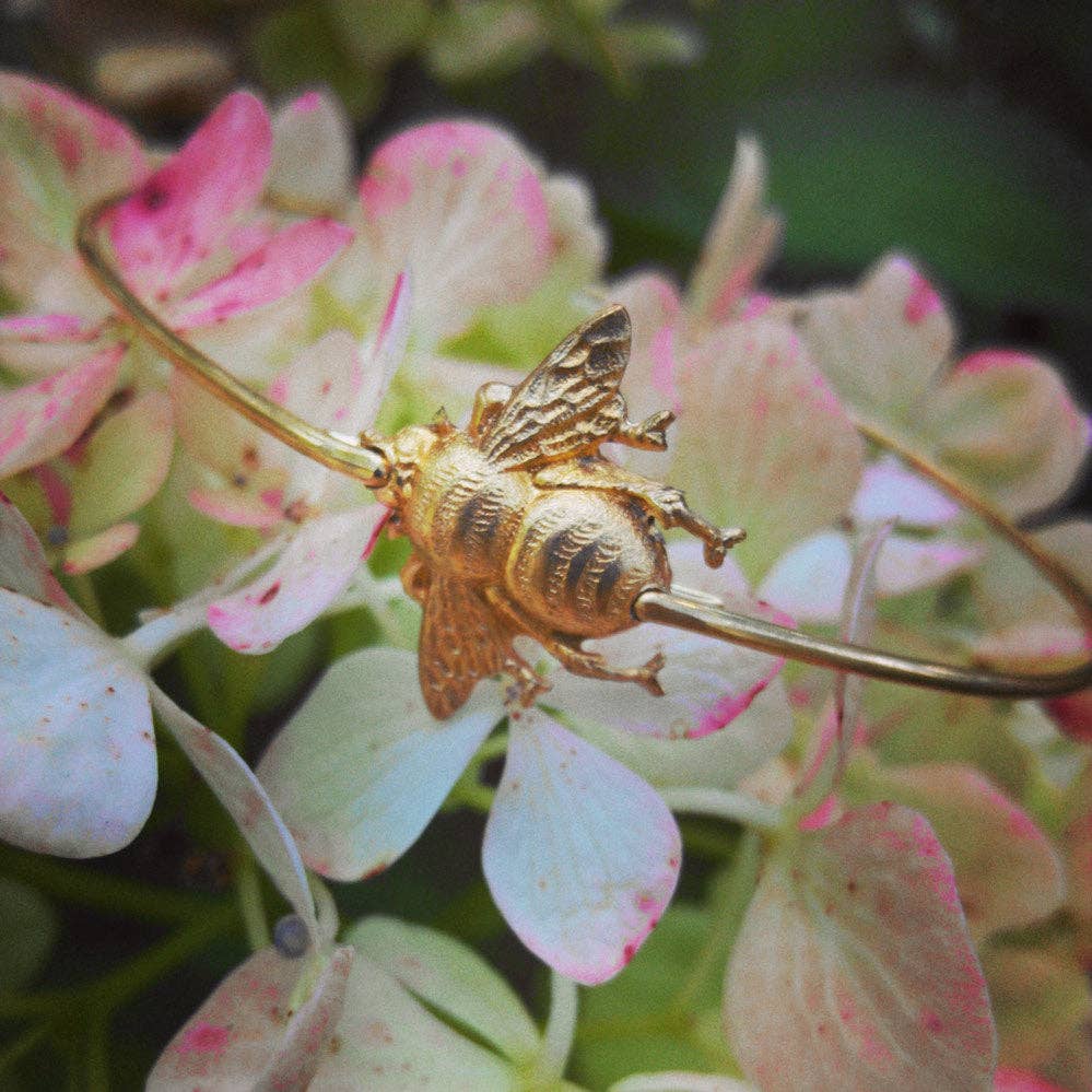 Frosted Willow - Wholesale Bangle bracelet - Save the Bees Bumble Bee Bracelet1