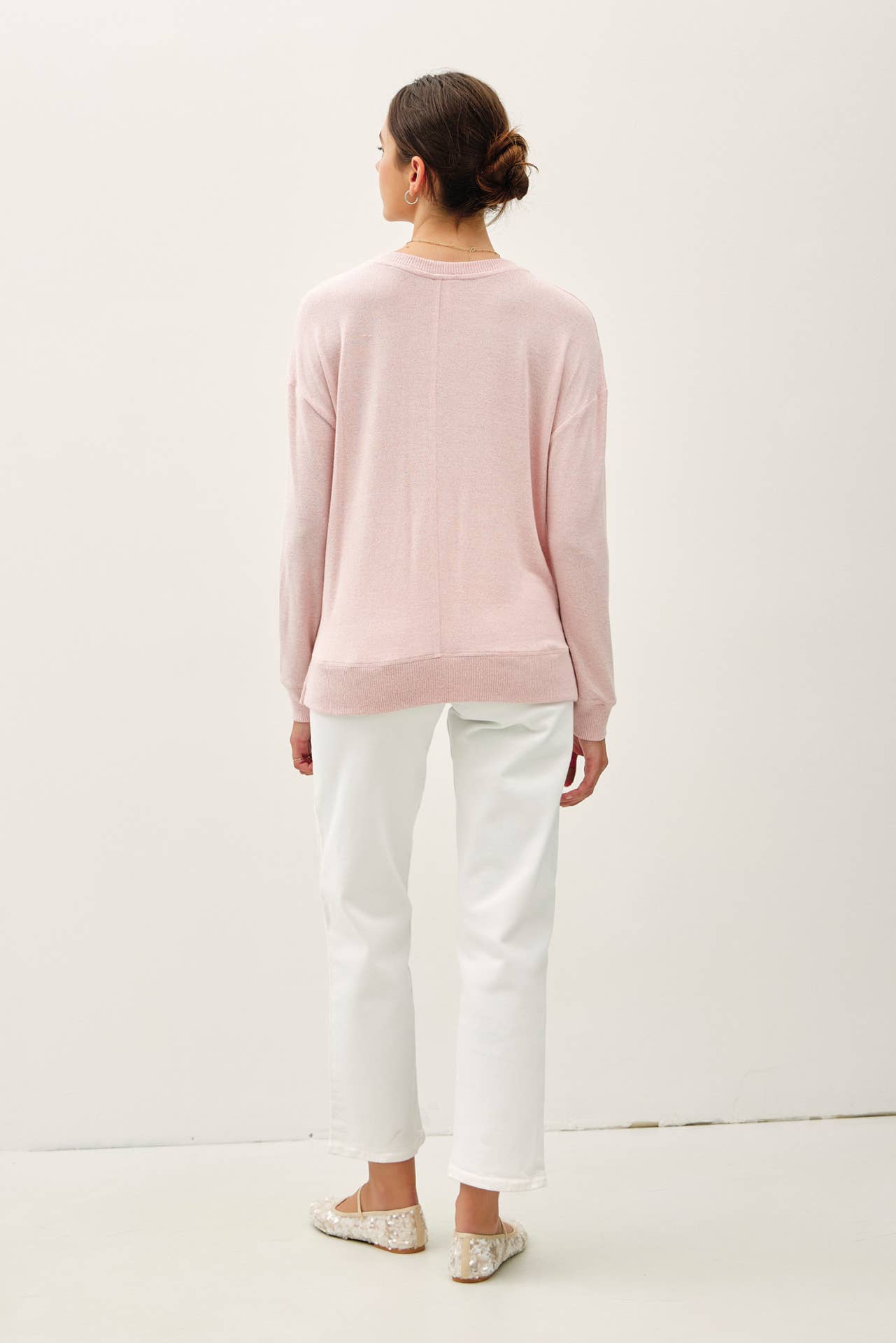 Be Cool - Vente Haut en maille – femme - HAUT EN MAILLE DOUX BROSSÉ HACCI15