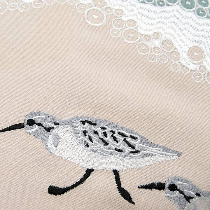 Rightside Design - Wholesale Lumbar Pillow - Sandpiper Bird Sprint Indoor Throw Pillow2