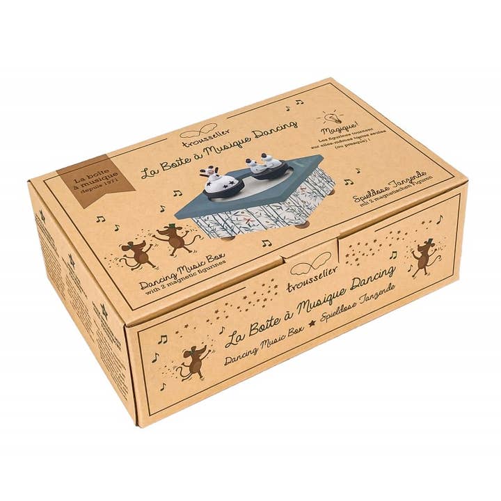 TROUSSELIER SAS - Wholesale Music Box - Kids & Baby - Dancing Girl & Panda Music Box3