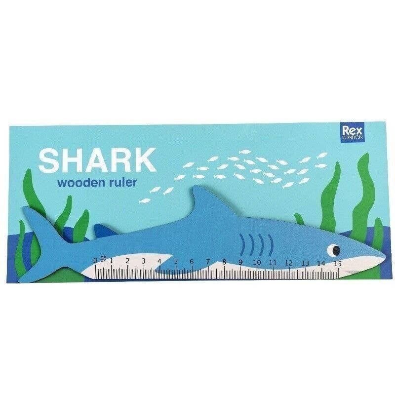 Rex B2B - UK – wholesale Ruler – Wooden Ruler - Shark0
