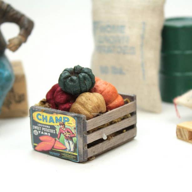 Pumpkin Crate - #118-1006 for wholesale on Faire1