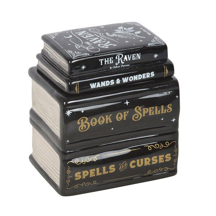 Something Different Wholesale - Wholesale Wax warmer - Book of Spells Gothic Halloween Oil Burner and Wax Warmer2