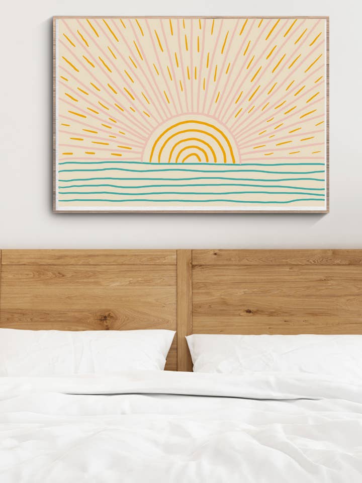 Boho Sunshine Print för wholesale av Sierra Rehrer Designs