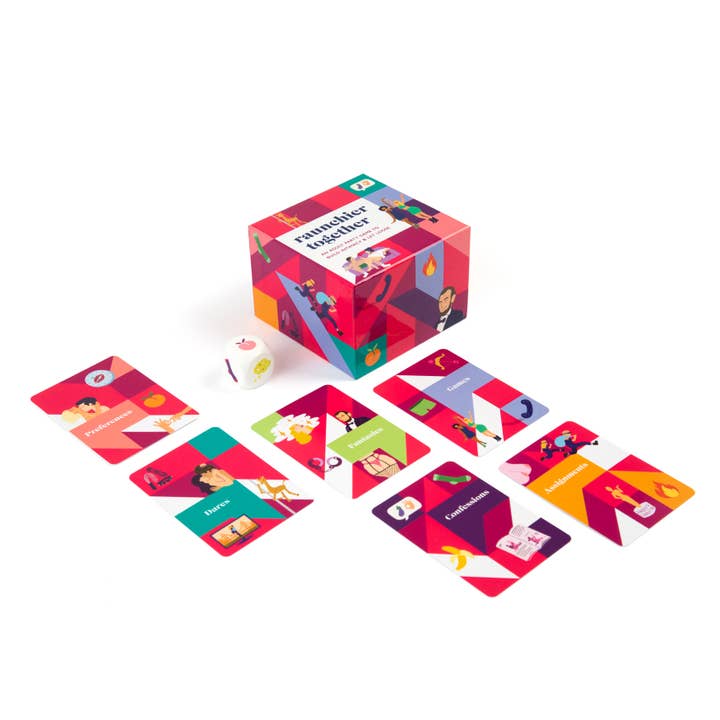 Healthy Convo Co - Wholesale Card Game - Raunchier Together: An Adult Party Game & Conversation Cards