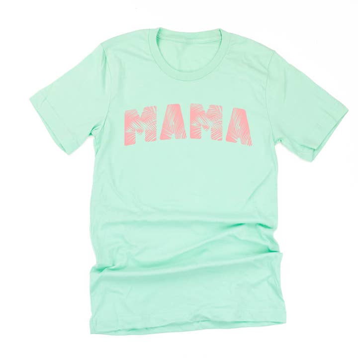 Tropical Palm - Mama - T-shirt unisexe pour la vente par Little Mama Shirt Shop