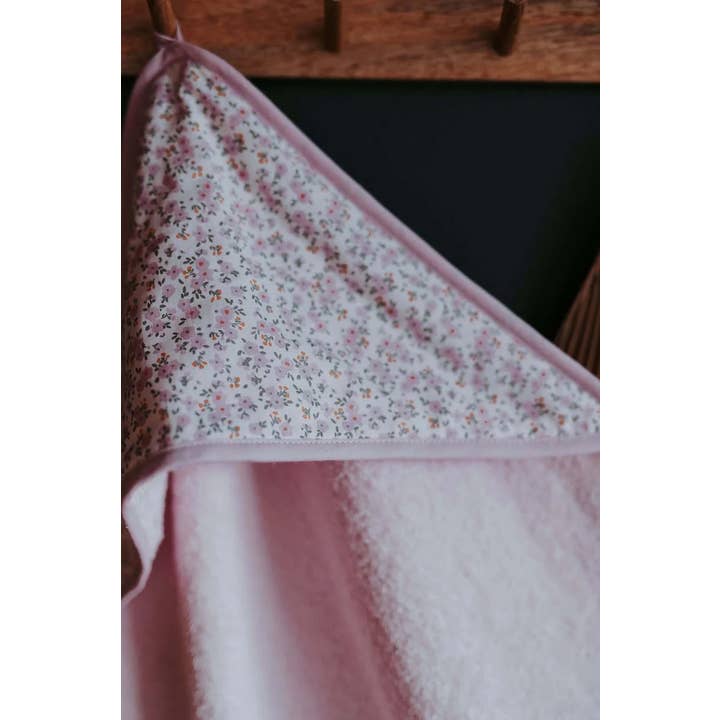 Manufacture des bébés français - Wholesale Hooded Towel - Kids & Baby - Lilac bath cape3