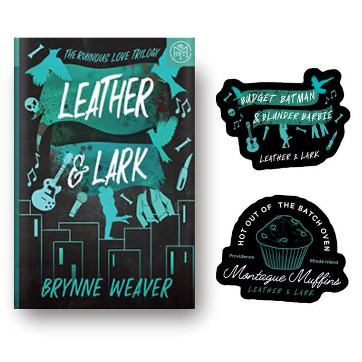 Officially Licensed Leather & Lark Pack Stickers for wholesale by Little Smut Closet