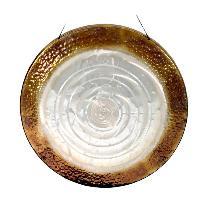 Zen Acero Series Steel Gong Ripple 30" for wholesale by HK Higher Knowing