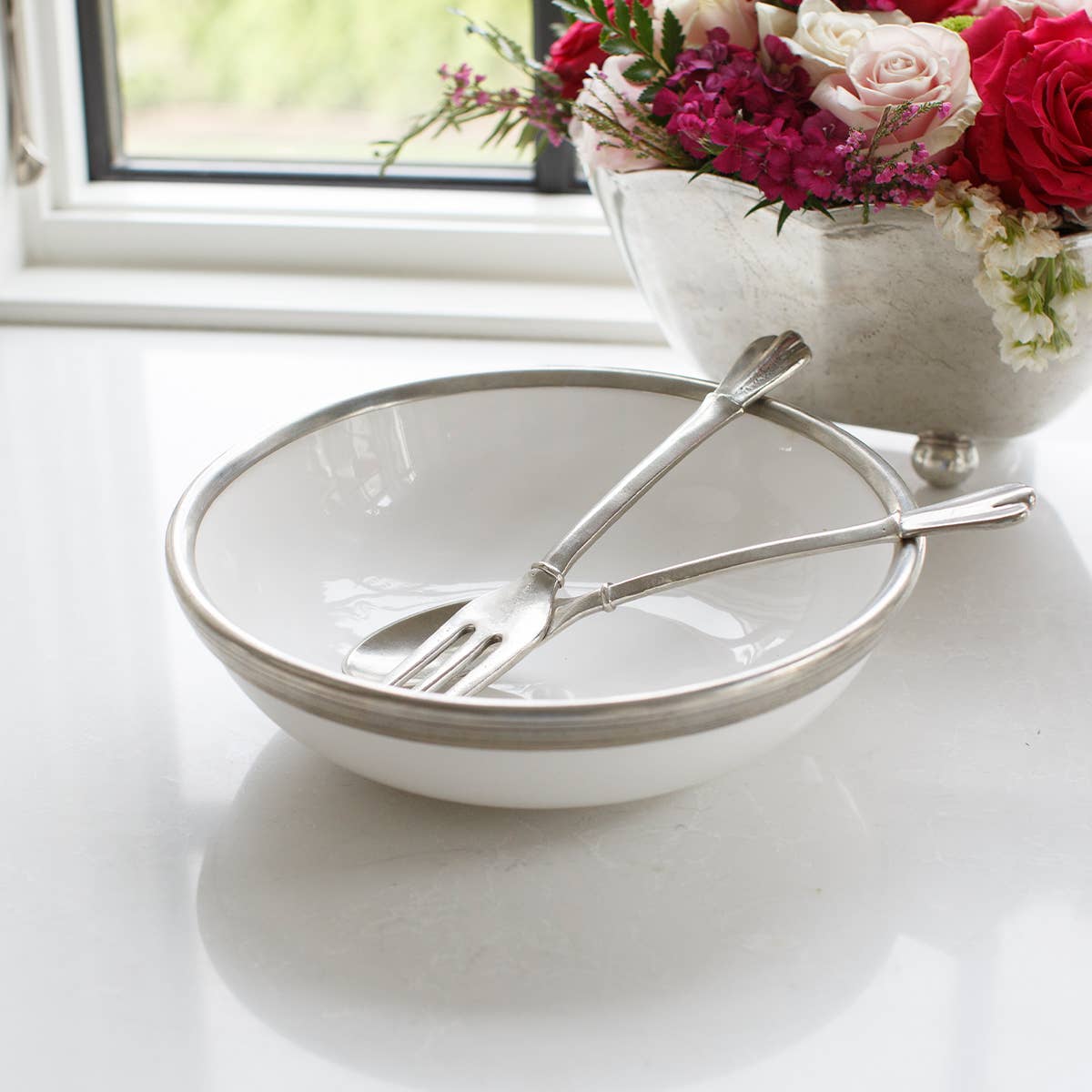 Arte Italica & Crown Linen Designs - Wholesale Bowl - Tuscan Medium Bowl2