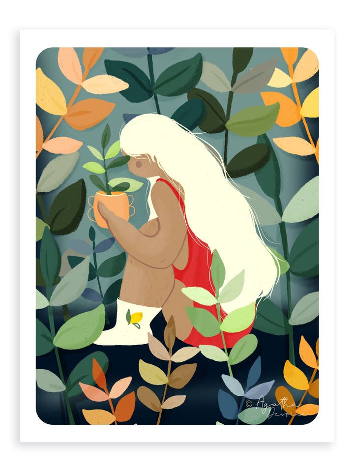 Young shoots for wholesale by Agatha Dessine