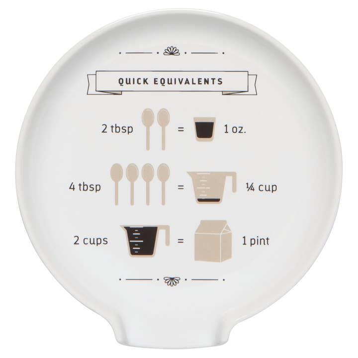 Now Designs by Danica - Wholesale Spoon Rest - Kitchen Conversions Stoneware Spoon Rest