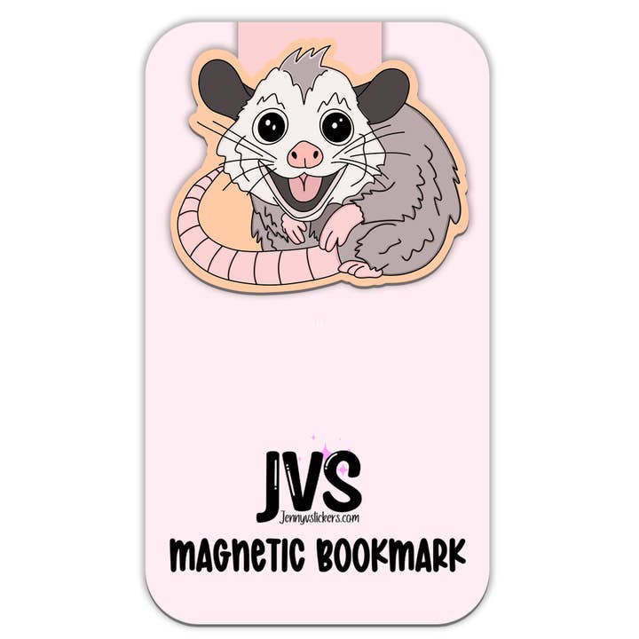 Opossum Magnetic Bookmark for wholesale by Sweet Humors