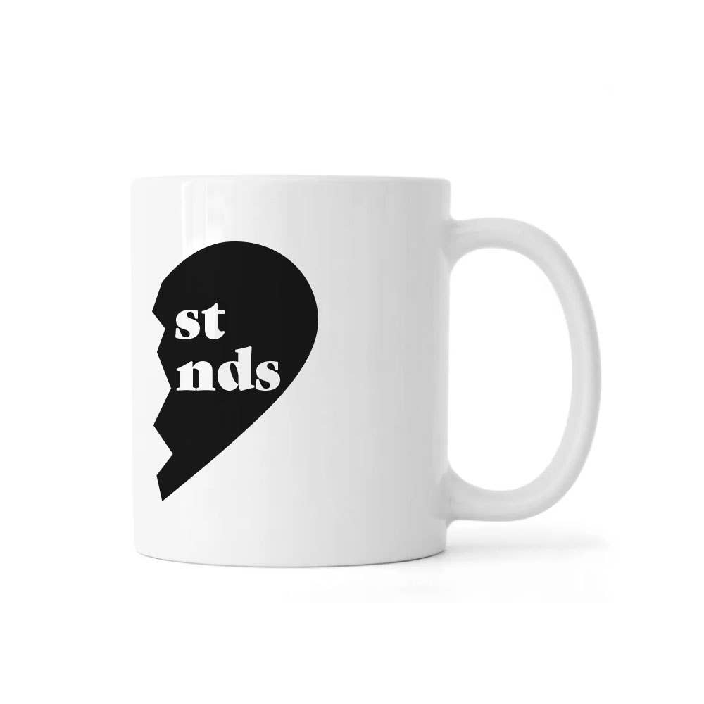 Aces and O's - Wholesale Coffee Mug - BFF Mug Set2