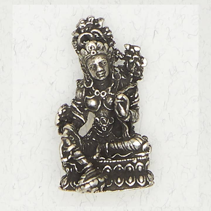 Buddhistisk tinvedhæng halskæde – Tara – Medfølelsens gudinde for engroshandel hos Nirvana LLC