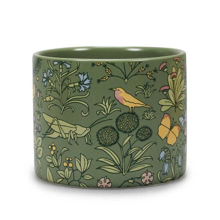 Half Moon Bay By Design - Wholesale Plant Pot - Ceramic Plant Pot Voysey Apothecary Botanical Garden