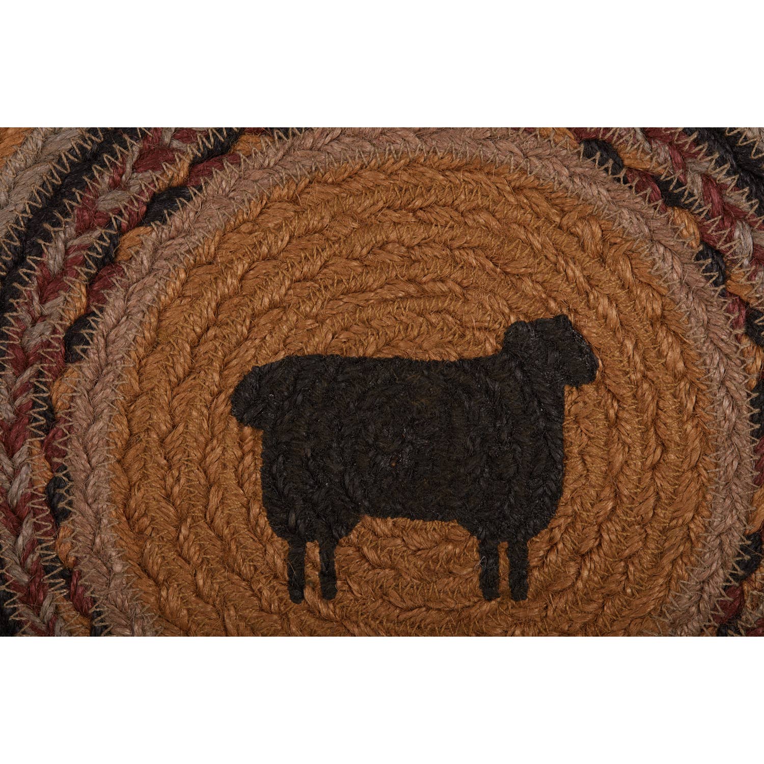 VHC Brands - Wholesale Trivet - Heritage Farms Sheep Jute Trivet 85