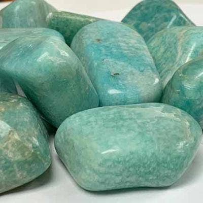 Liv Rocks - Wholesale Spiritual Stone/Crystal - Tumbled Amazonite Grade A Crystals4