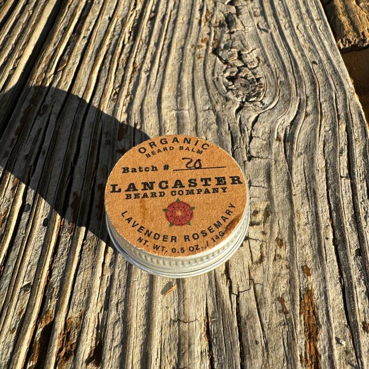 Lancaster Beard Company - Wholesale Beard Styling Product - Lavender Rosemary Organic Beard Balm4