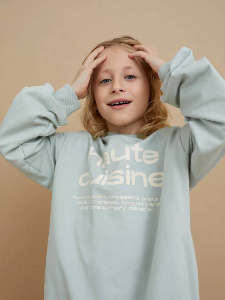 SWEATSHIRT HAUTE CUISINE for engroshandel hos OXOX CLUB