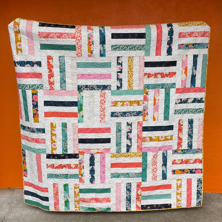 AllisonRamsing.com - Wholesale Craft supplies - Joyful Stripes 2.0 Quilt Pattern - Printed2