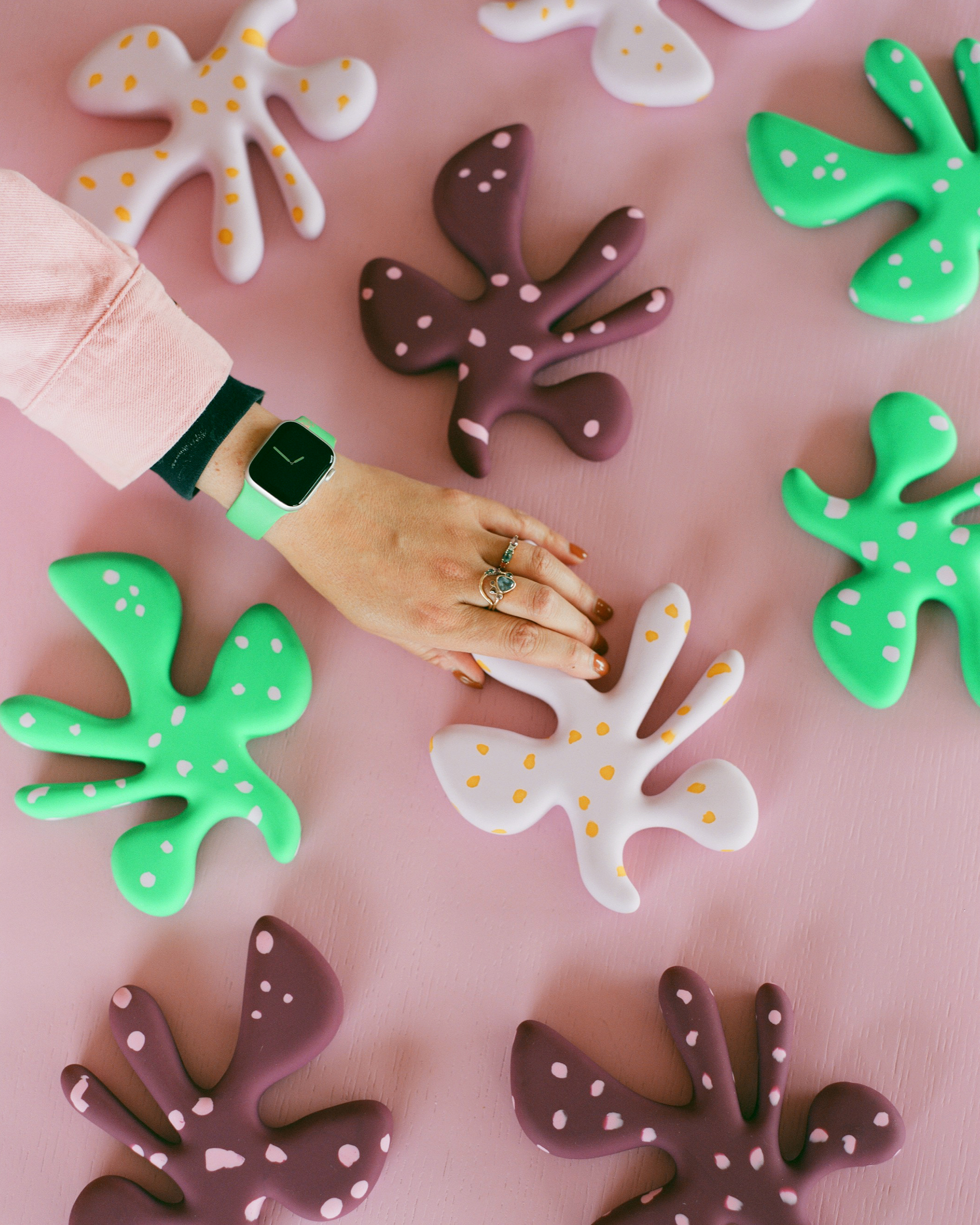 Maroon The "Petal" Toy for wholesale on Faire1