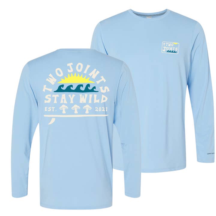 Camiseta SPF Stay Wild por atacado de Two Joints Surf Co.