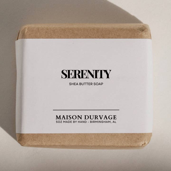 5oz CELESTE SHEABOTER ZEEP voor wholesale door Maison Durvage