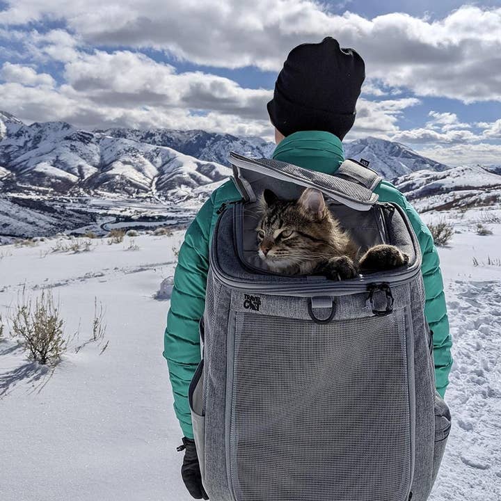Travel Cat Wholesale - Wholesale Pet carrier – Cat - "The Navigator" Convertible Cat Backpack2