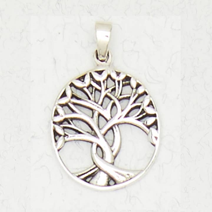Sterling Silver Pendant – Tree of Life for wholesale by Nirvana LLC