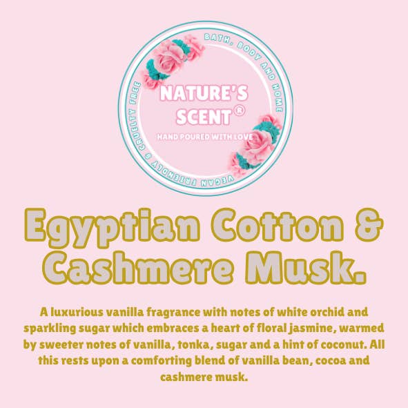 Melt Snap Bar aus ägyptischer Baumwolle und Kaschmir aus Moschuswachs für den Großhandel von Nature's Scent ®