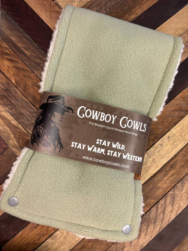 Pistachio green for wholesale by Cowboy Cowls by 7HCA