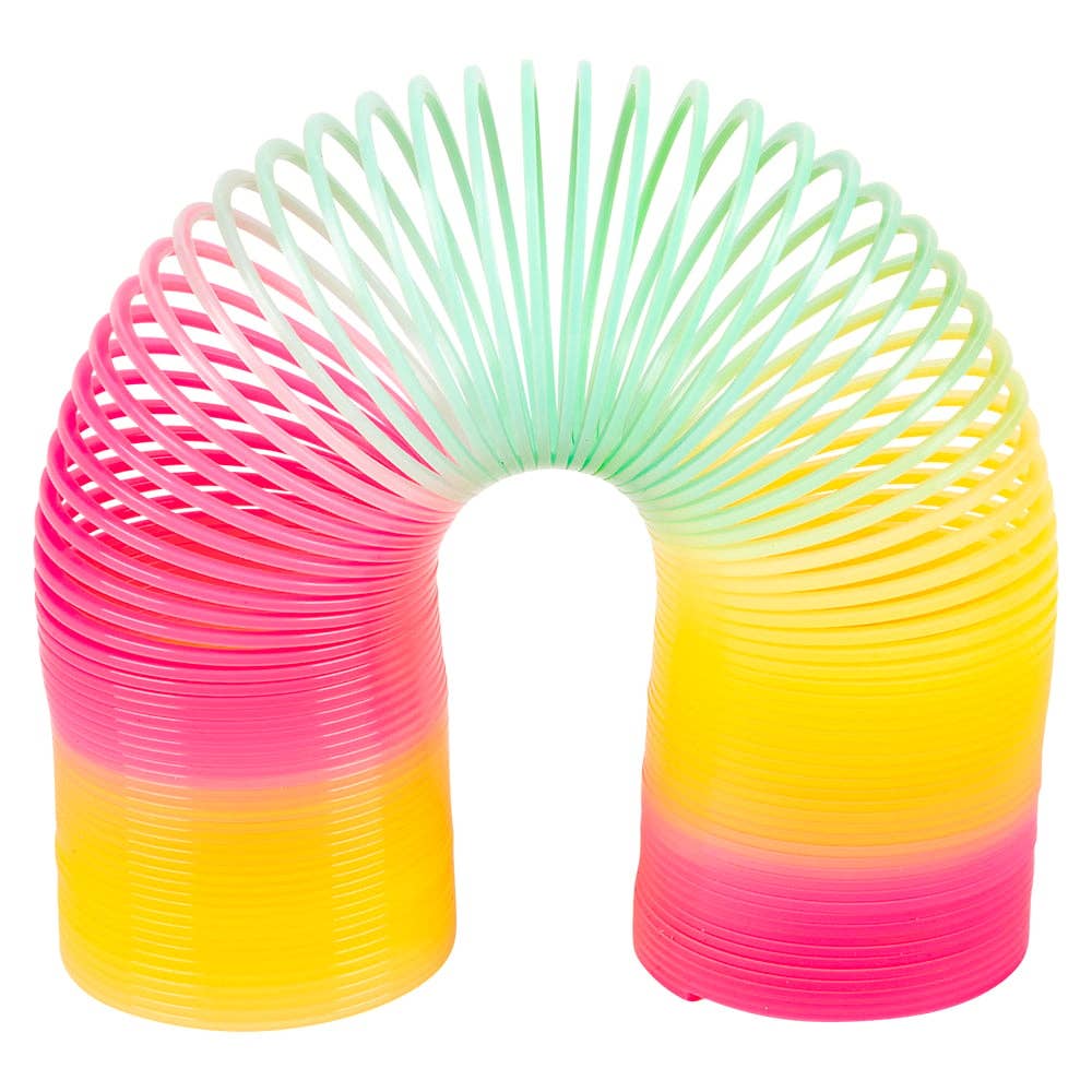 La Luna Bella - Toys - Wholesale Classic Toy - Kids - 6" SUPER LONG RAINBOW COIL SPRING LLB kids toys3