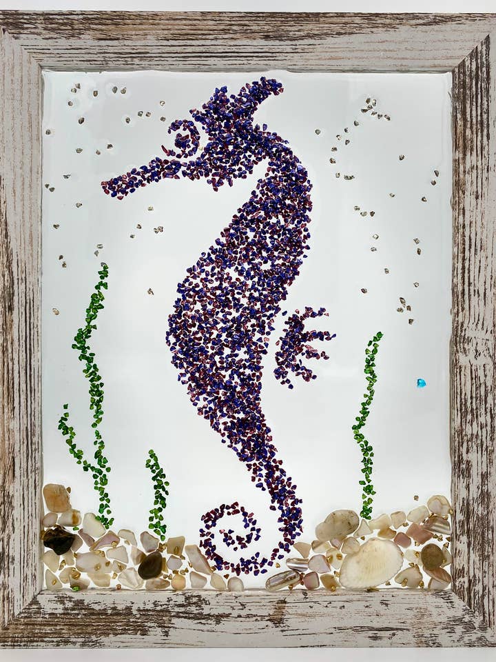Seahorse DIY Resin Art Deluxe Kit for wholesale by Dreamz and Themez Factory Inc.
