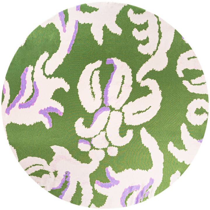 Subplate efeito seda - Elixir verde por atacado de Maria Vittoria Atelier