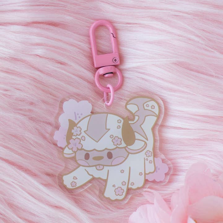 Appa Sakura Acrylic Charm for wholesale by LoveAprilMoon